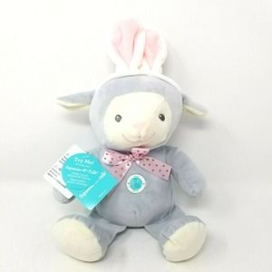 Squeeze N’ Talk Dan Dee Plush Lamb Pink Bunny Ears